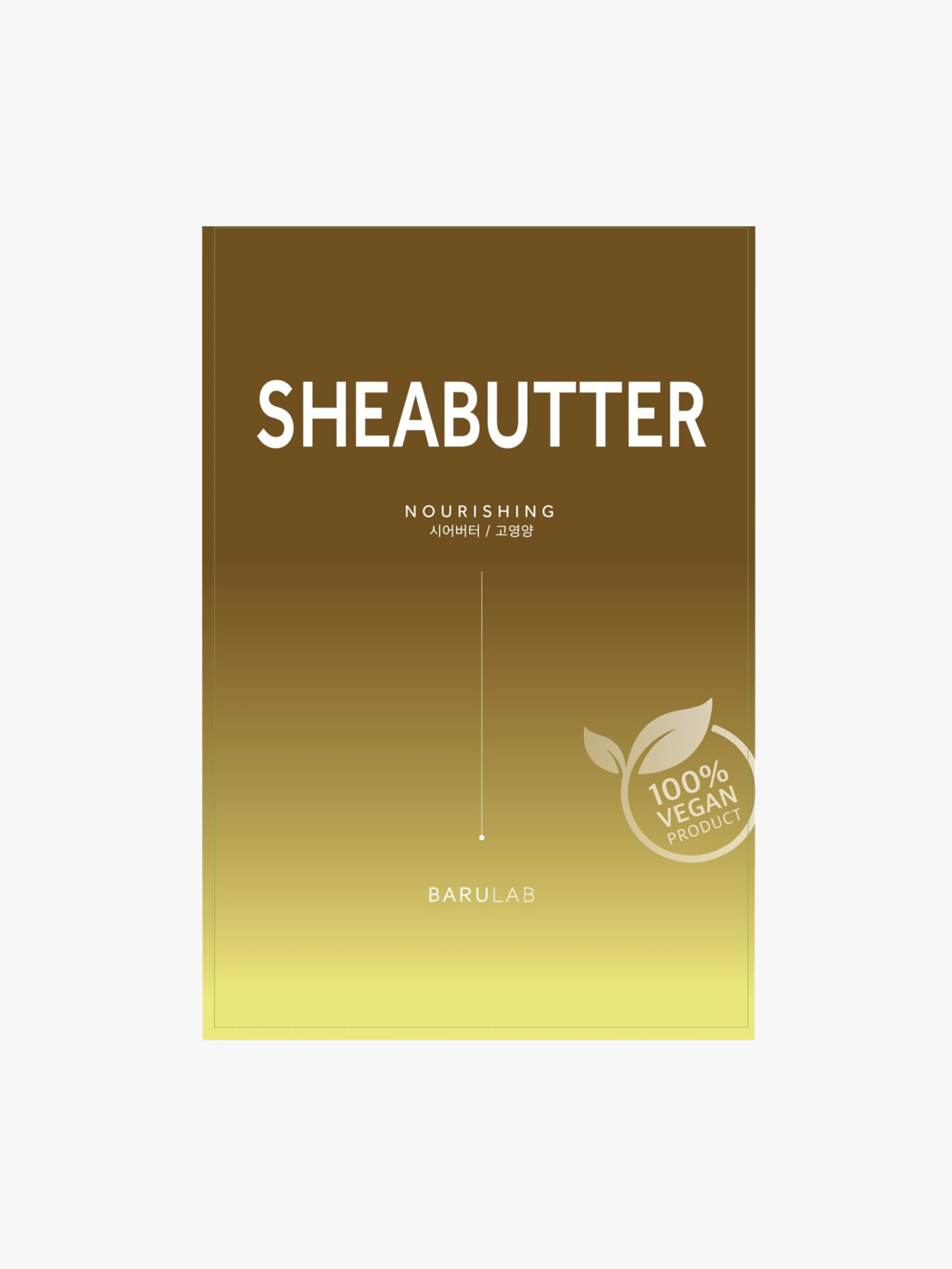 BARULAB - Masque - The Clean Vegan mask Beurre de karité