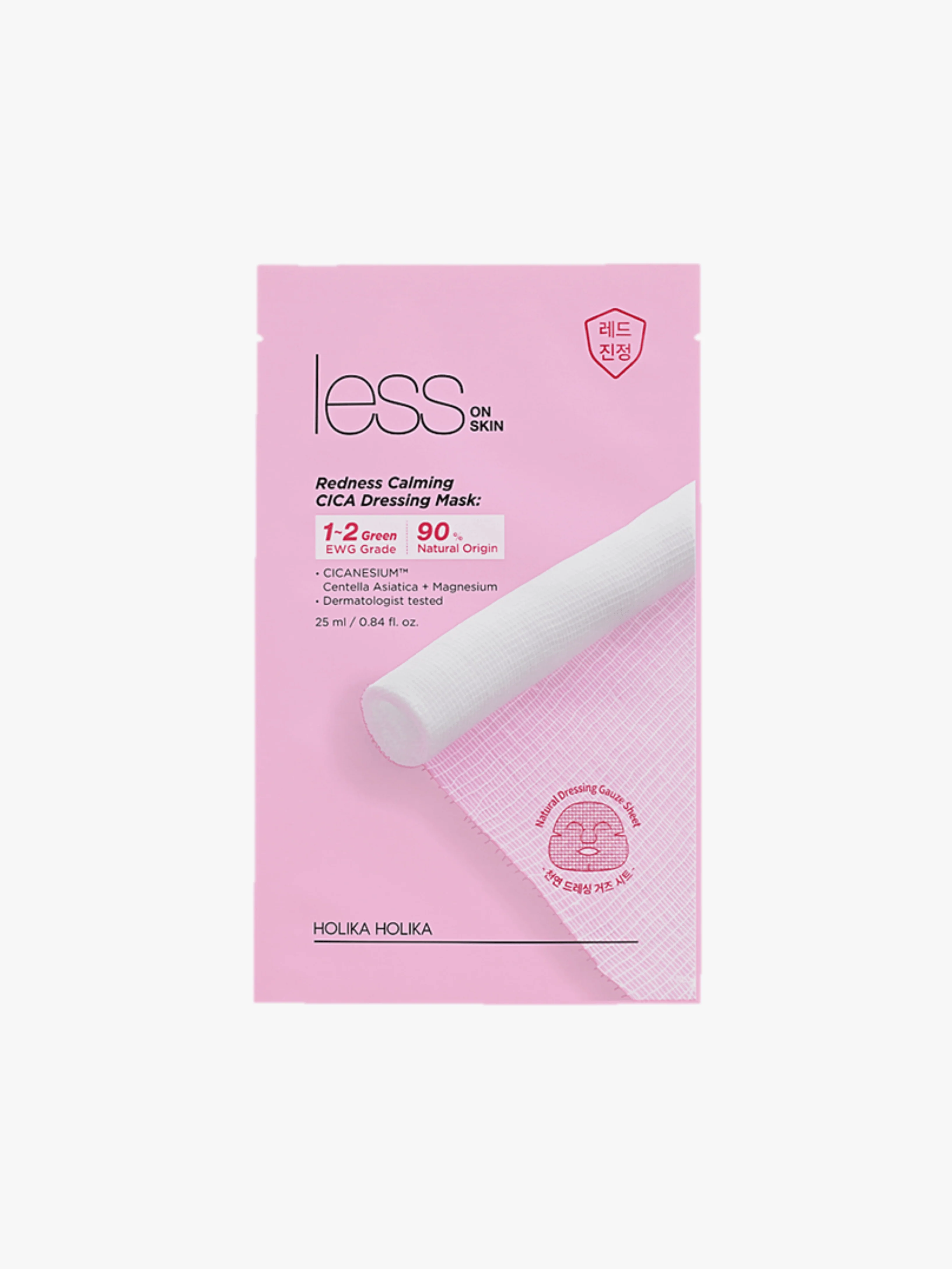 Holika Holika - Masque - Less On Skin Redness Calming CICA Dressing Mask