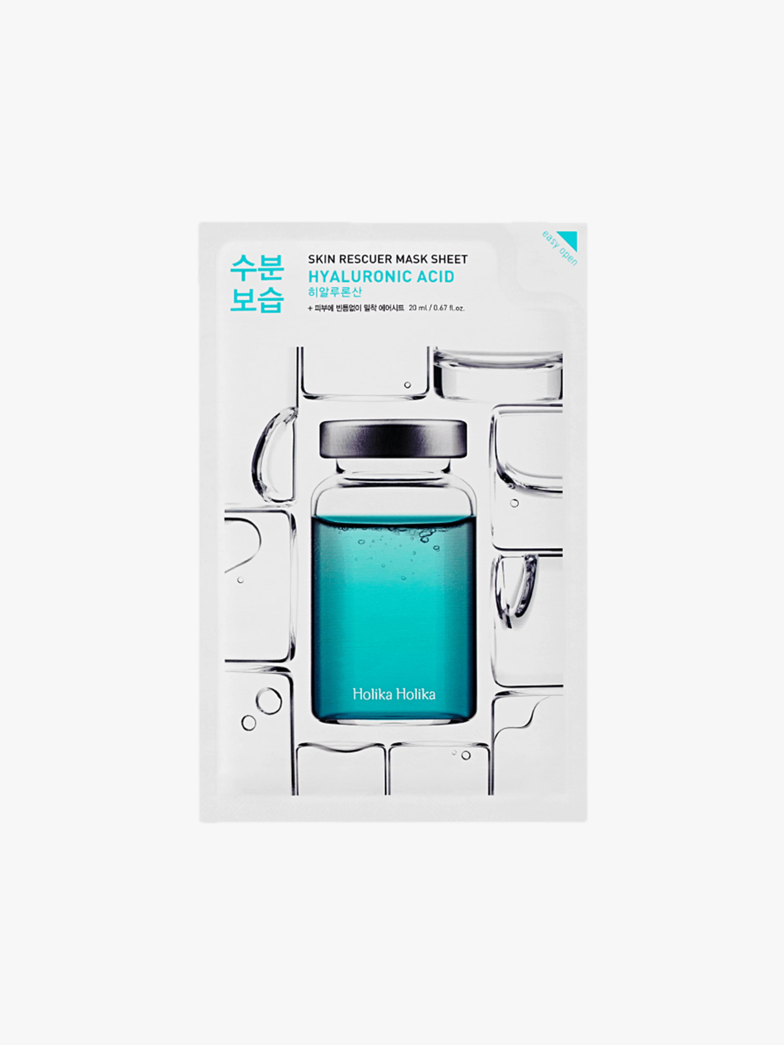 Holika Holika - Masque - Skin Rescuer Mask Sheet - Hyaluronic Acid