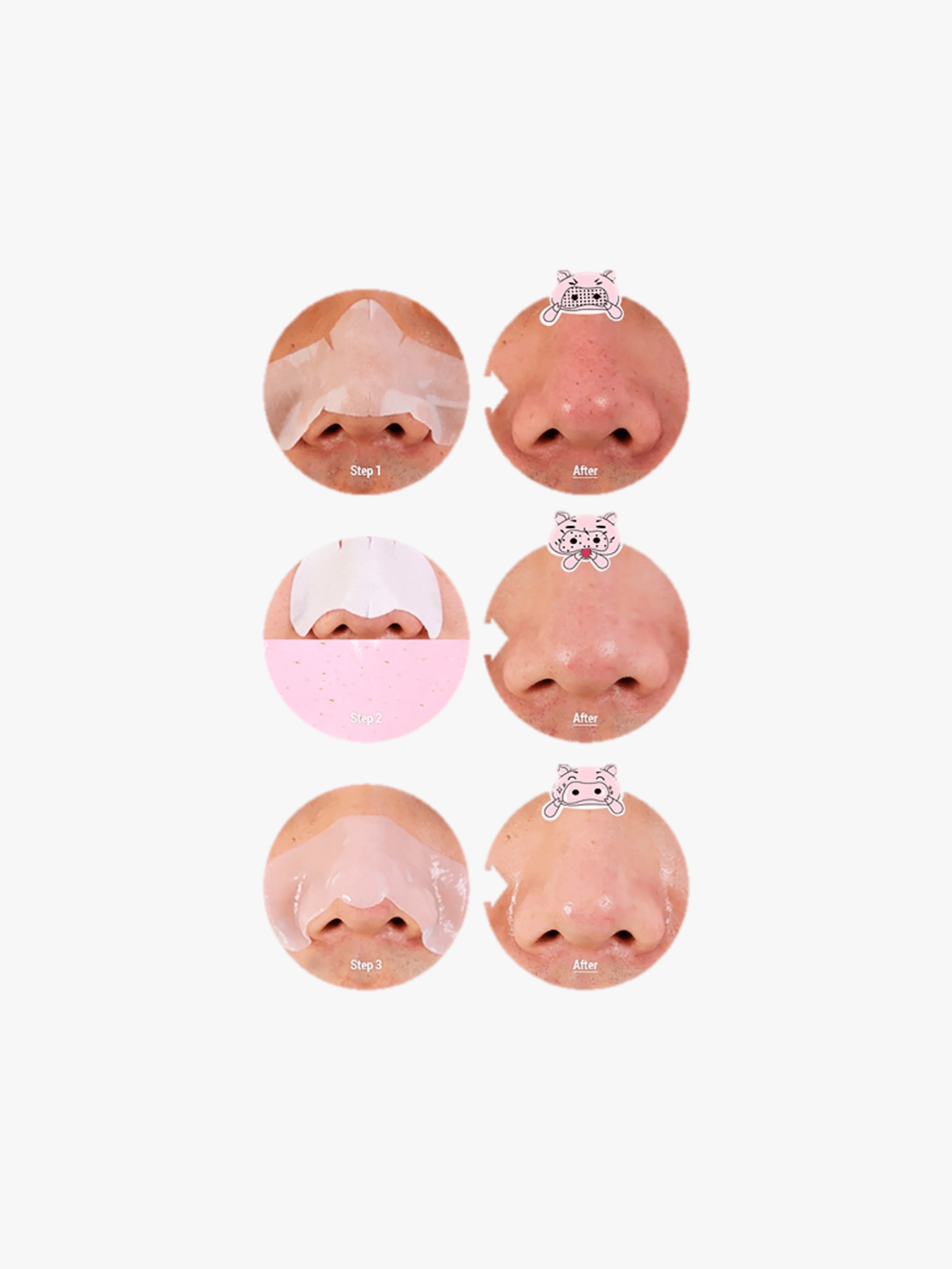 Holika Holika - Patchs points noirs - Pig Nose Clear Blackhead 3-Step Kit - Image 2