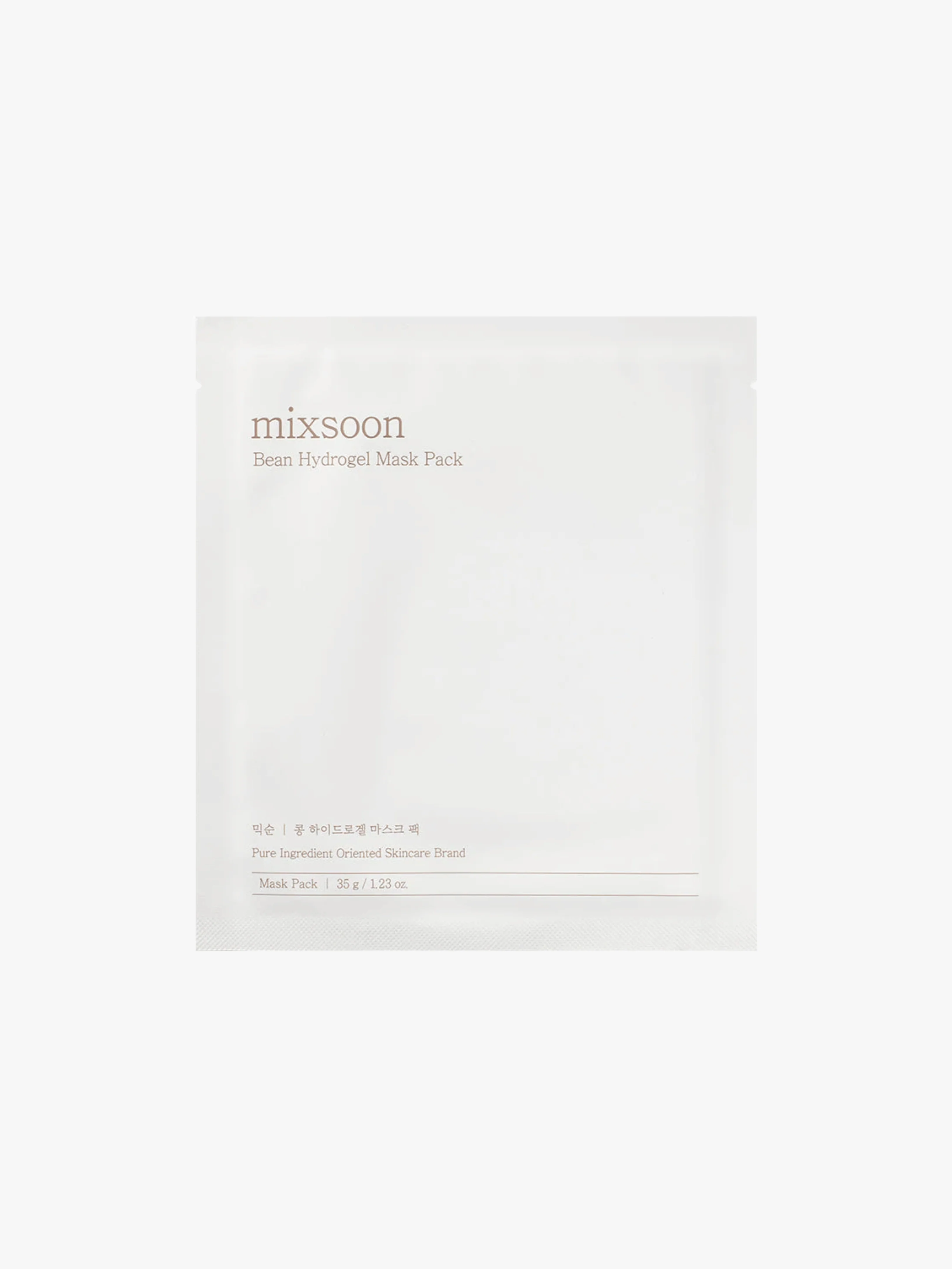 Mixsoon - Masque - Bean Hydrogel Mask Pack