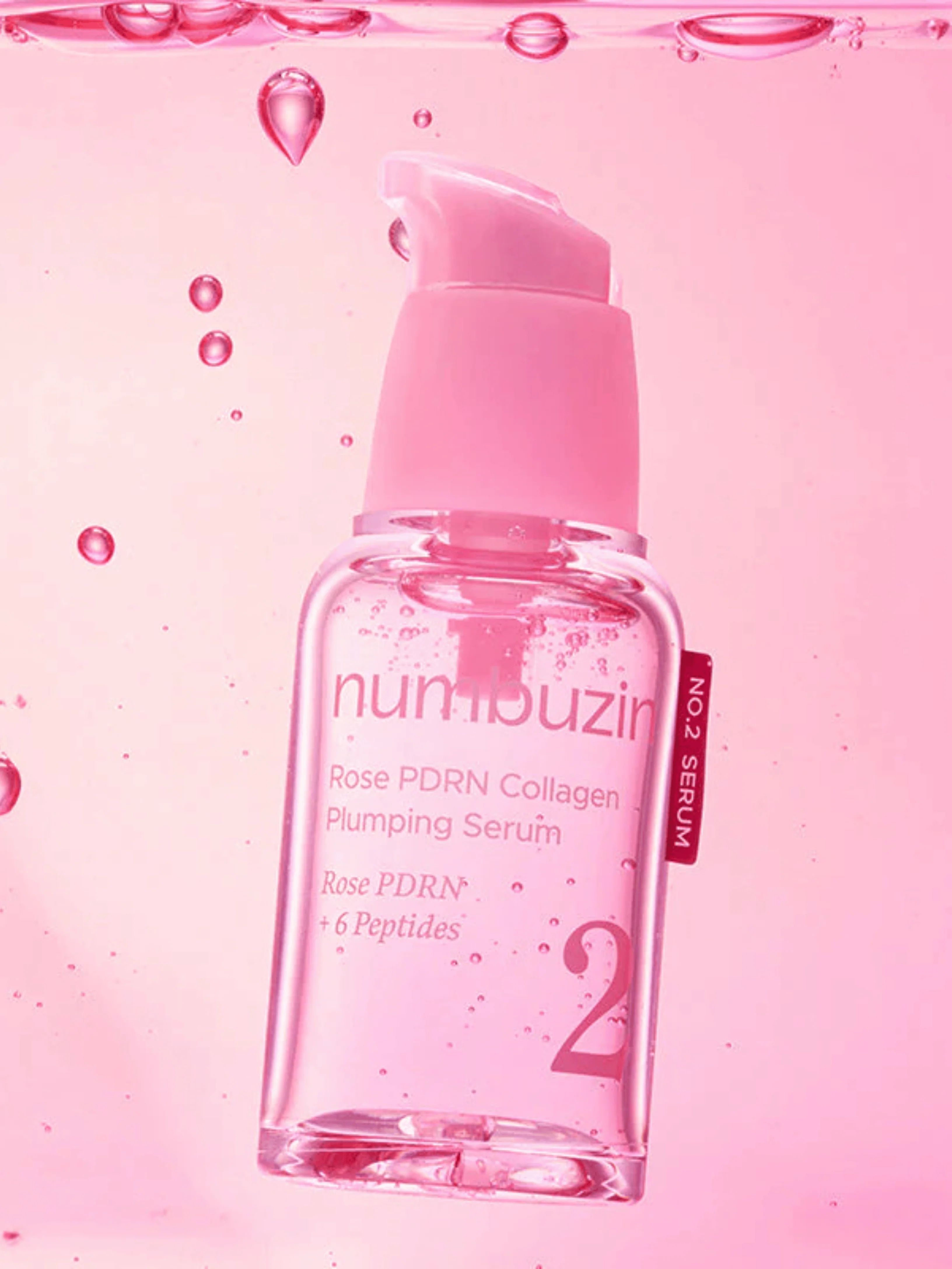 Numbuzin - Sérum - No.2 Rose PDRN Collagen Plumping Serum - Image 2