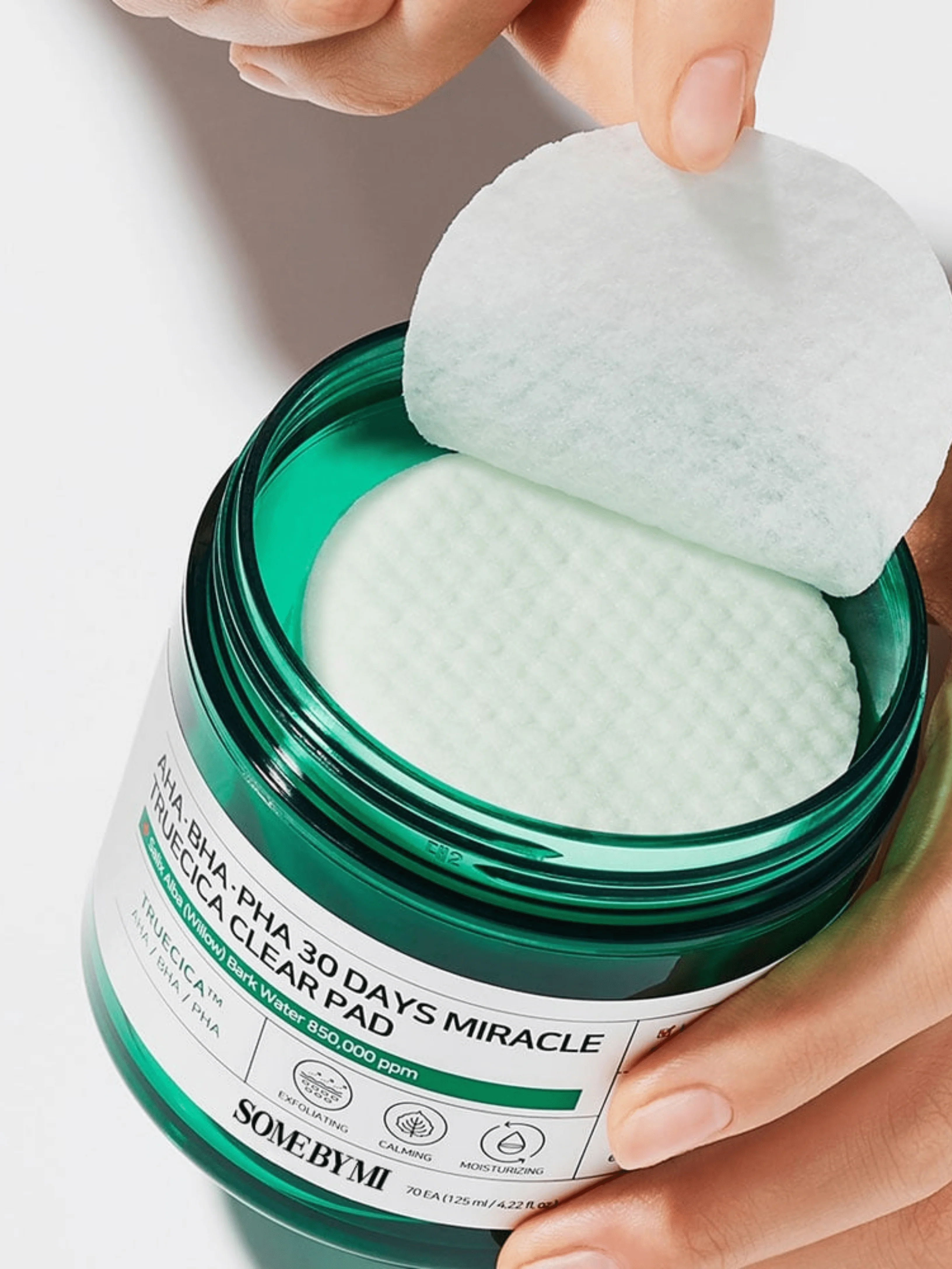 Some By Mi - Pads - AHA BHA PHA 30 days Miracle Truecica Clear Pad - Image 2